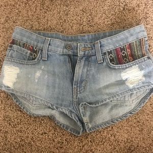 Carmar Mid-Rise Jean Shorts